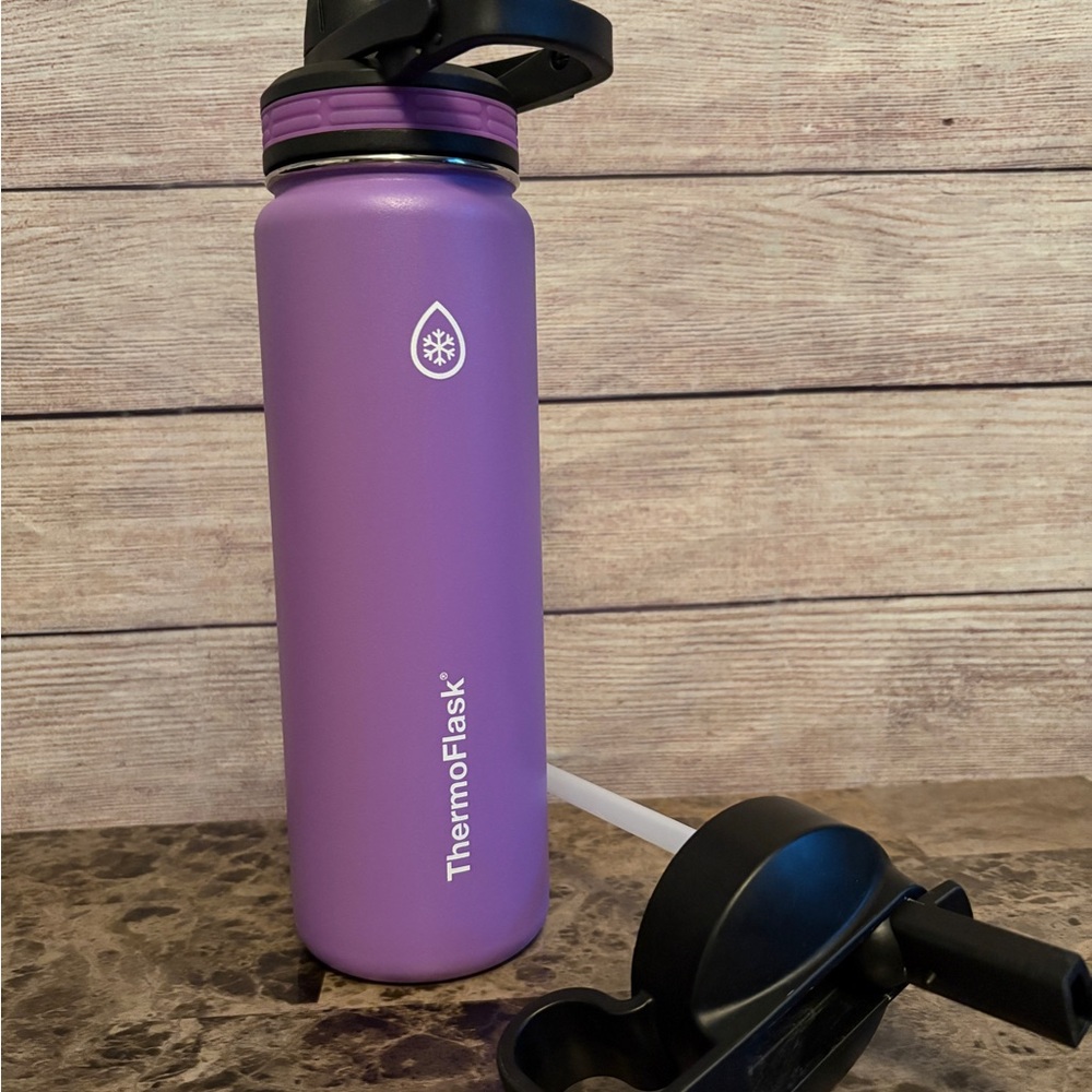 ThermoFlask Purple Water Bottle